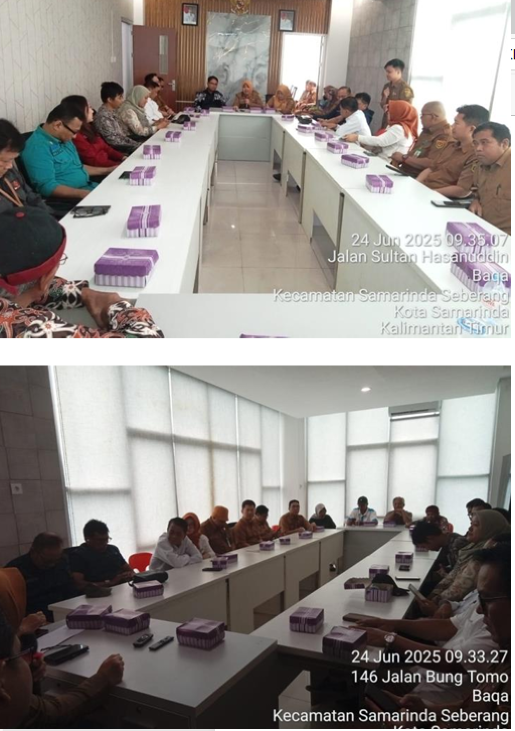 Peninjauan ke BUMRT Berbasis Kelurahan di Kecamatan Samarinda Seberang  Terkait Program TPAKD Agen Laku Pandai